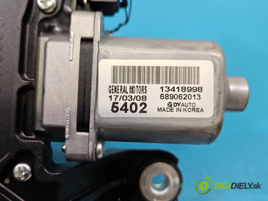 Opel Astra V  2015-2022 1.4 T 125 hp manual 92 kW 1399 cm3 5- motor stěrače zadní 13418998