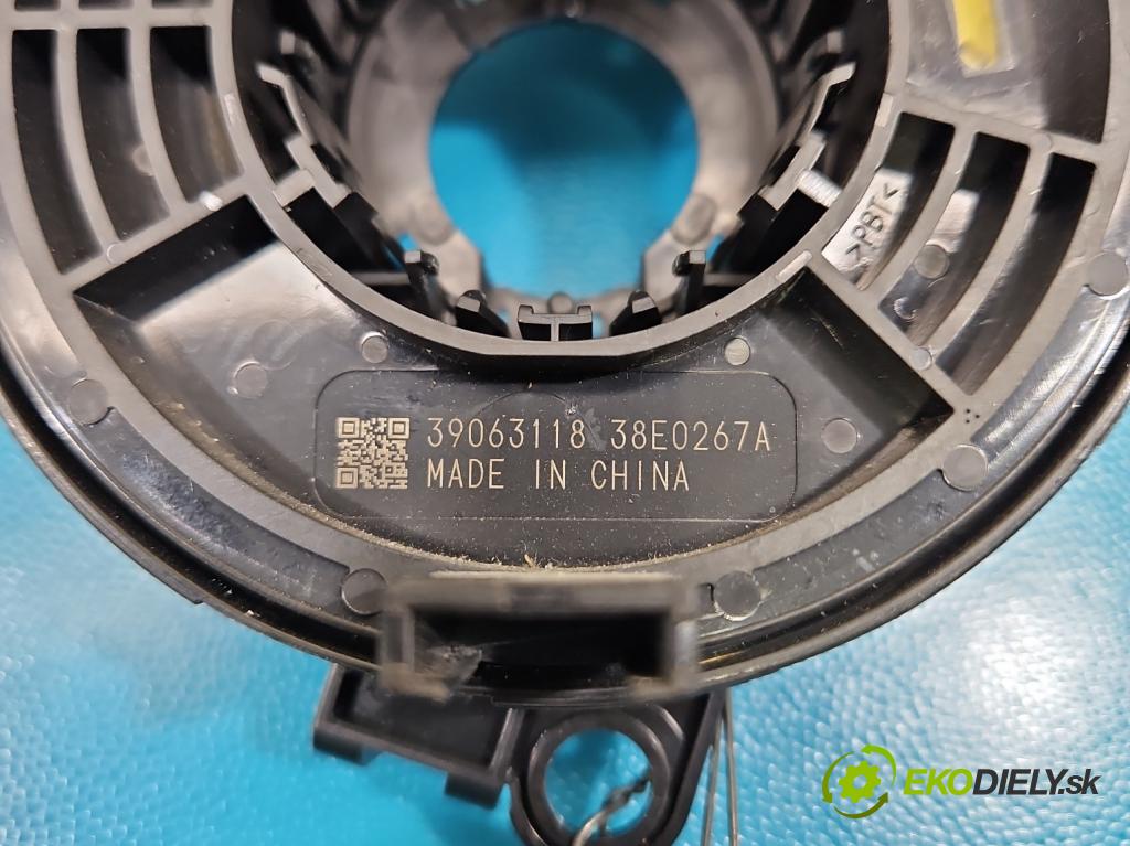 Opel Astra V  2015-2022 1.4 T 125 hp manual 92 kW 1399 cm3 5- Páska: airbag 39063118 (Airbag)