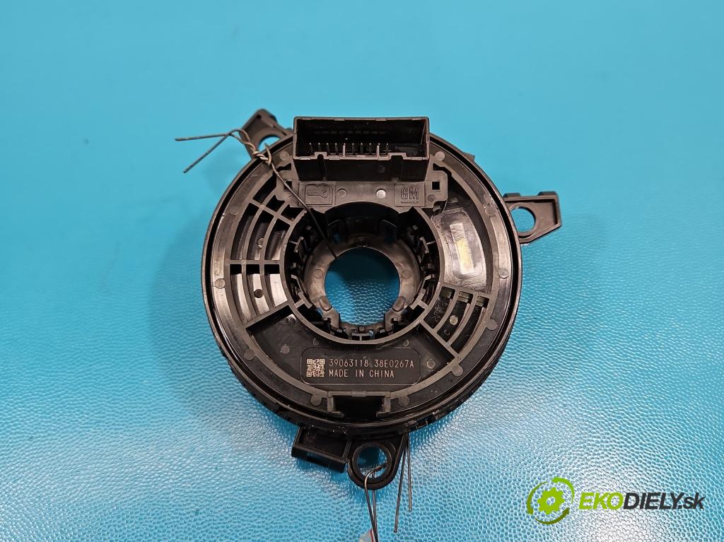 Opel Astra V  2015-2022 1.4 T 125 hp manual 92 kW 1399 cm3 5- Páska: airbag 39063118 (Airbag)