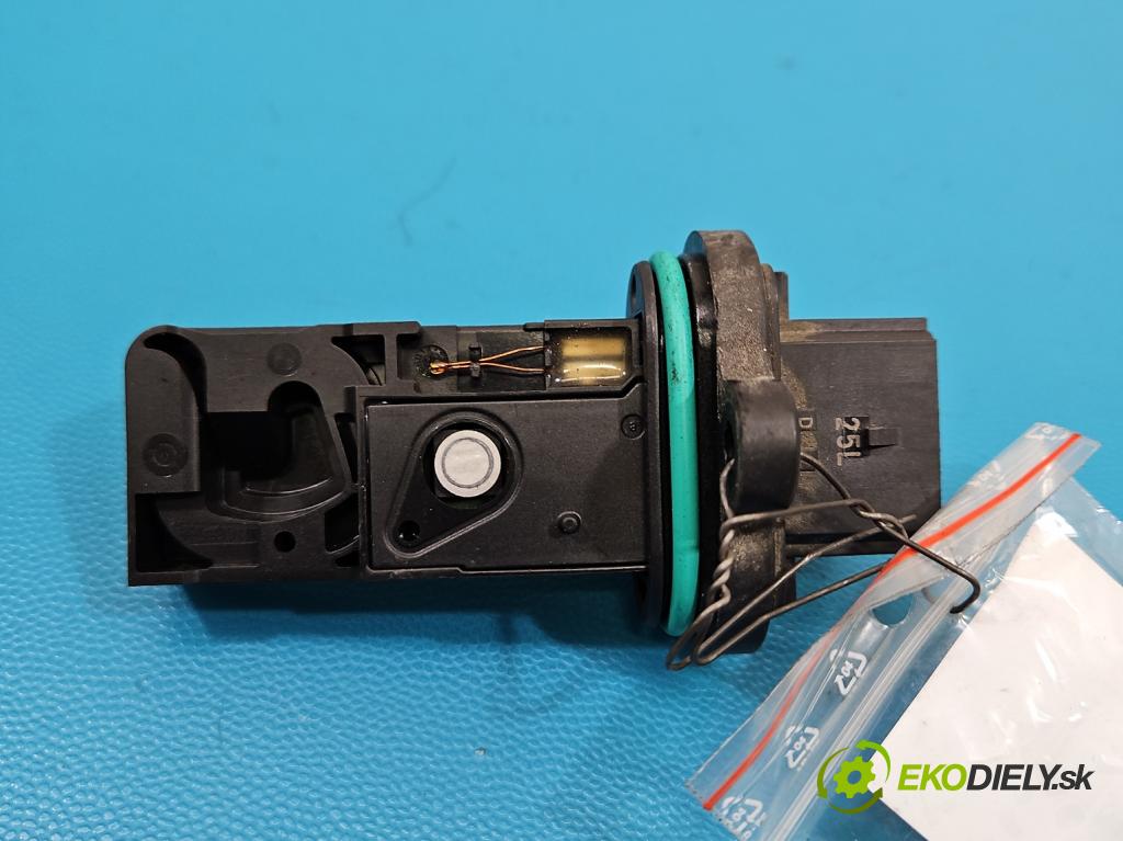 Opel Astra V  2015-2022 1.4 T 125 HP manual 92 kW 1399 cm3 5- průtokoměr: 0280218433 (Váha vzduchu)