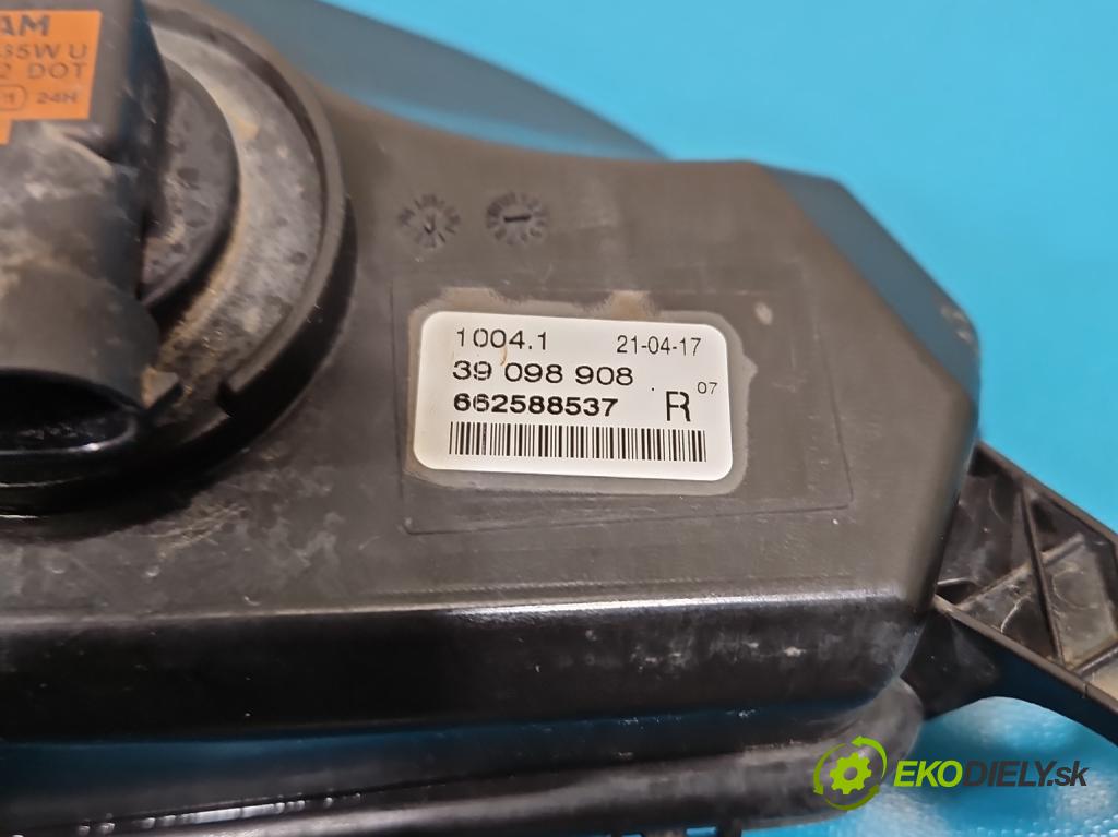 Opel Astra V  2015-2022 1.4 T 125 HP manual 92 kW 1399 cm3 5- Halogen pravý 662588537 (Kľučka dverí ostatné)