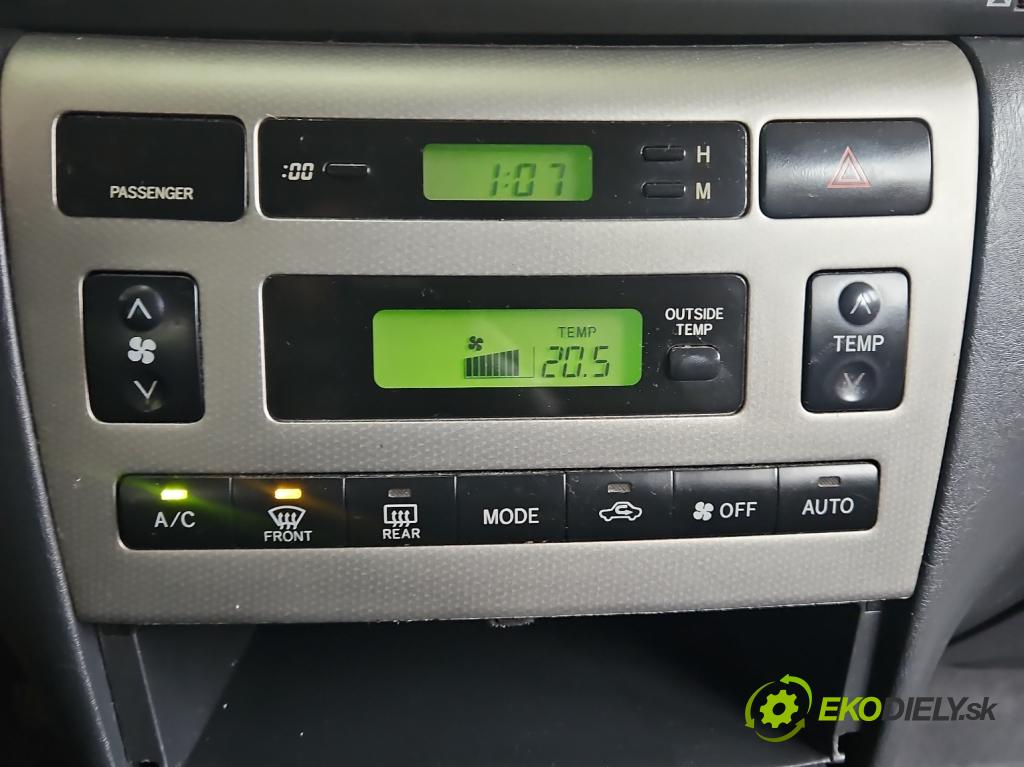 Toyota Corolla E12 2001-2009 2.0 D4D 116 HP manual 85 kW 1995 cm3 5- panel kúrenia 55411-1A240