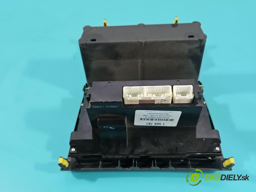 Toyota Corolla E12 2001-2009 2.0 D4D 116 HP manual 85 kW 1995 cm3 5- panel kúrenia 55411-1A240