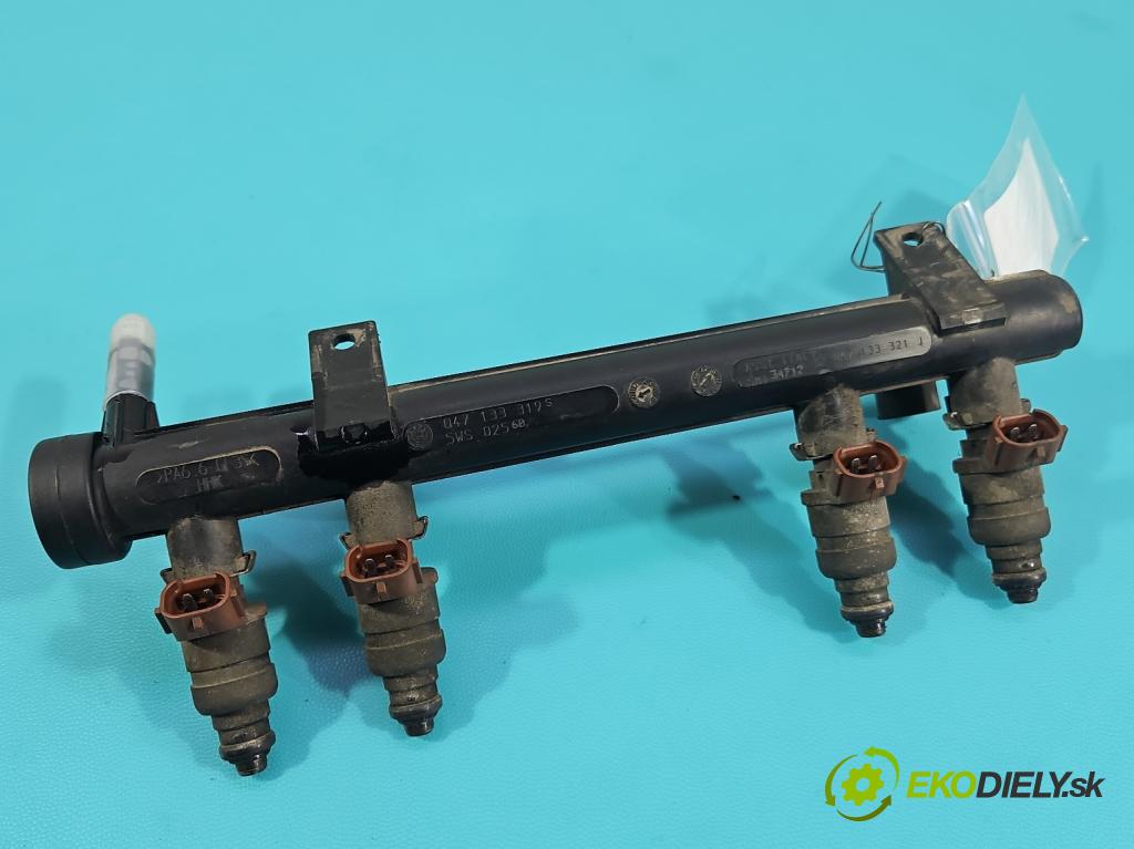 Skoda Fabia I 1999-2007 1.4 mpi 68 HP manual 50 kW 1397 cm3 4- vstrek 047906031C (Vstrekovač paliva)