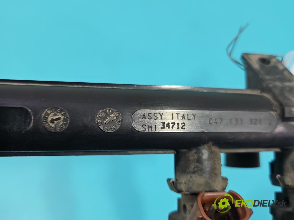 Skoda Fabia I 1999-2007 1.4 mpi 68 HP manual 50 kW 1397 cm3 4- vstrek 047906031C (Vstrekovač paliva)