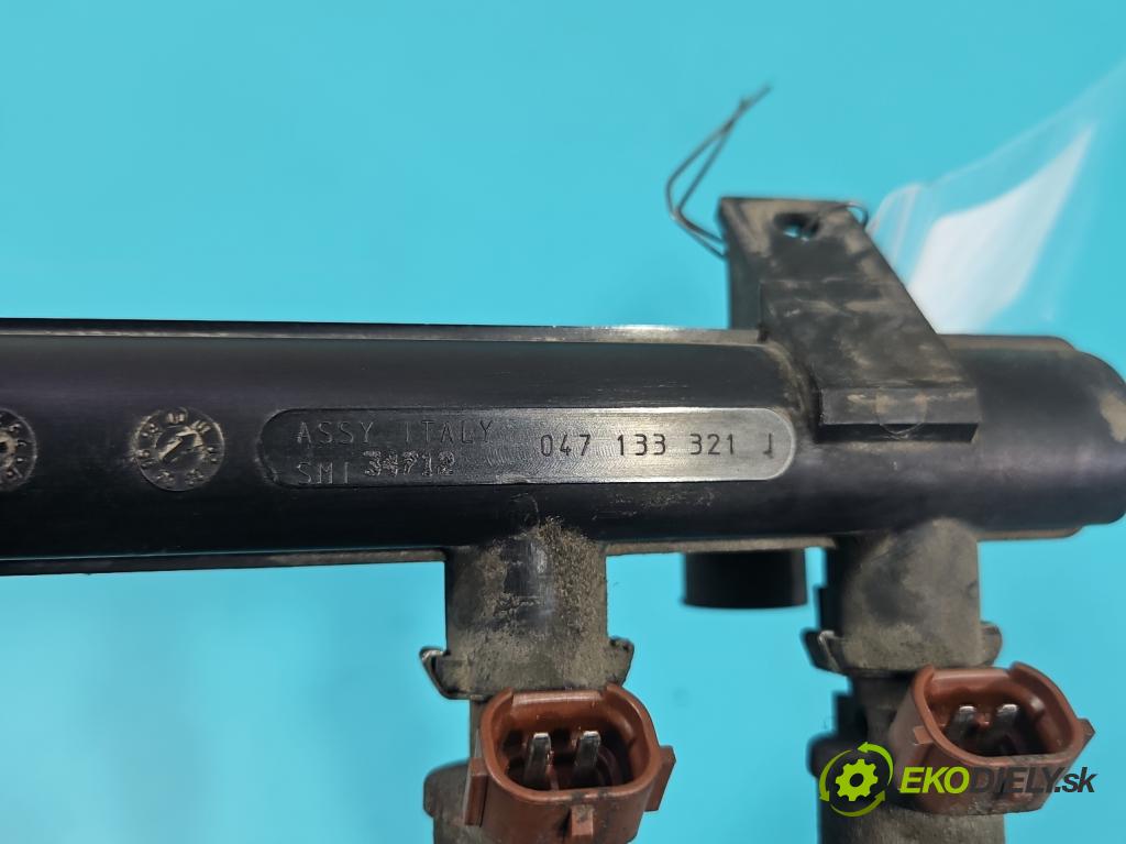 Skoda Fabia I 1999-2007 1.4 mpi 68 HP manual 50 kW 1397 cm3 4- vstrek 047906031C (Vstrekovač paliva)