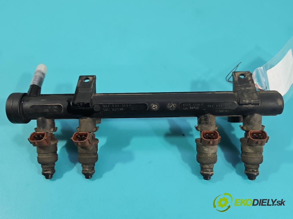 Skoda Fabia I 1999-2007 1.4 mpi 68 HP manual 50 kW 1397 cm3 4- vstrek 047906031C (Vstrekovač paliva)