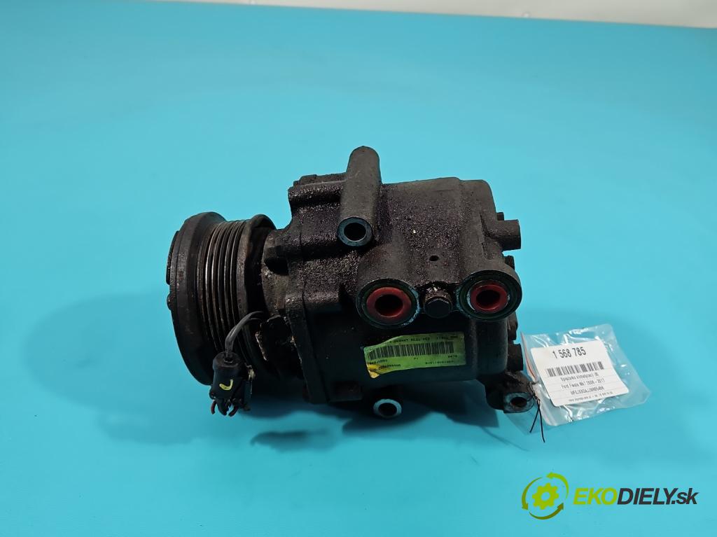 Ford Fiesta Mk7 2008-2017 1.2 16V 82 HP manual 60 kW 1242 cm3 5- Kompresor: klimatizácie 8V5119D629EF (Kompresor klimatizácie)