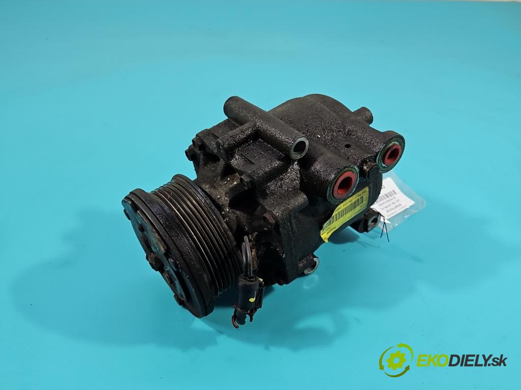 Ford Fiesta Mk7 2008-2017 1.2 16V 82 HP manual 60 kW 1242 cm3 5- Kompresor: klimatizácie 8V5119D629EF (Kompresor klimatizácie)