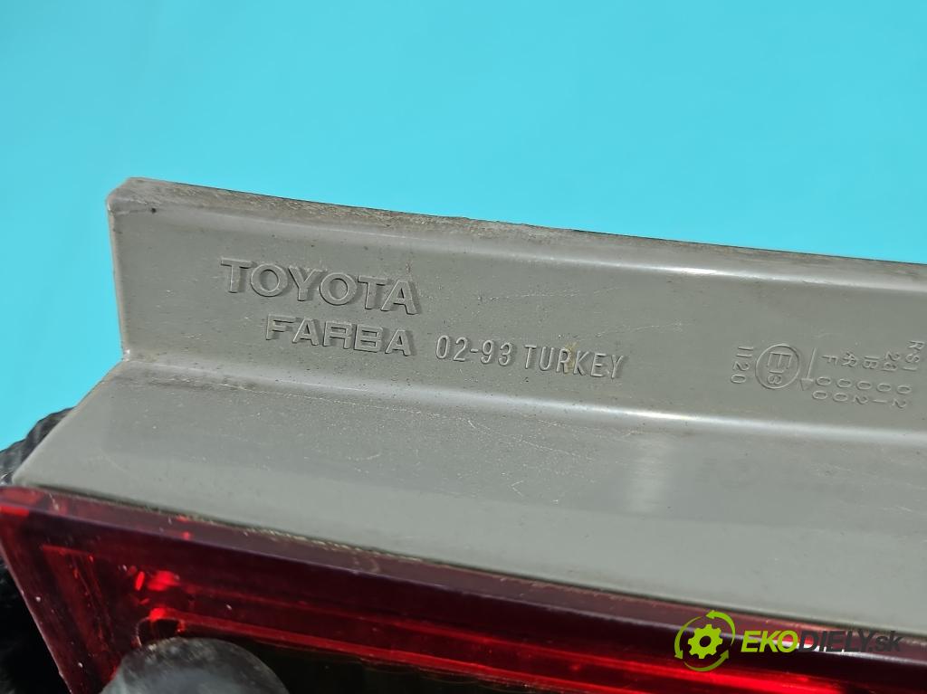 Toyota Corolla E12 2001-2009 2.0 D4D 116 hp manual 85 kW 1995 cm3 5- světlo zadní pravé  (Klika dveří ostatní)