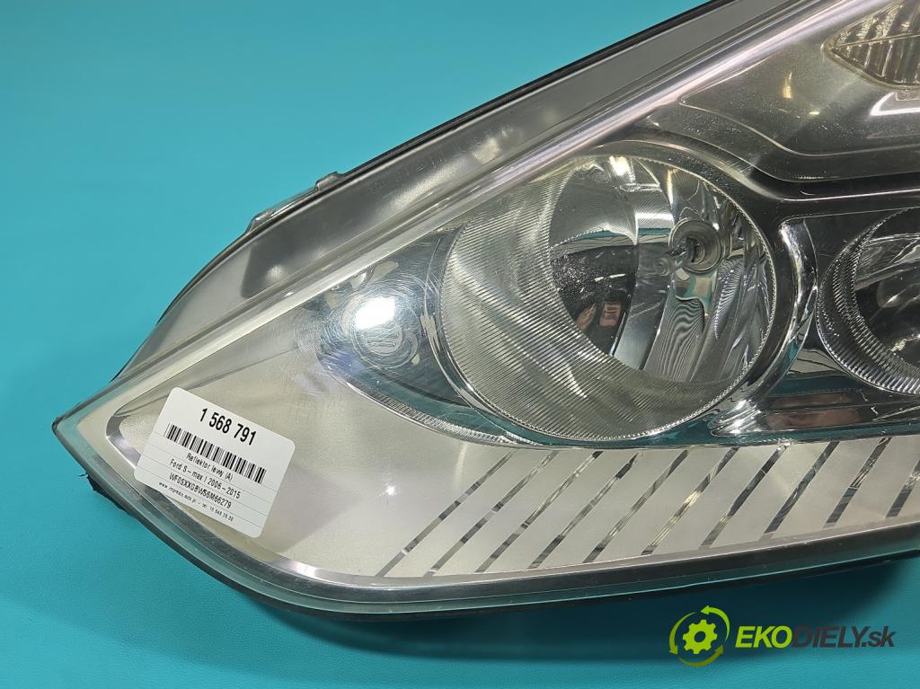 Ford S-max I 2006-2015 2.0 tdci 140 HP automatic 103 kW 1997 cm3 5- Reflektor: ľavý 6M21-13W030-AF (Kľučka dverí ostatné)