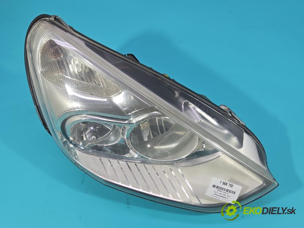 Ford S-max I 2006-2015 2.0 tdci 140 HP automatic 103 kW 1997 cm3 5- Reflektor: pravý 6M21-13W029-AF (Svetlo predné pravé)