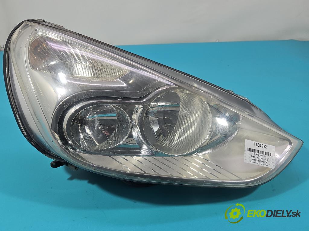 Ford S-max I 2006-2015 2.0 tdci 140 hp automatic 103 kW 1997 cm3 5- světlo pravý 6M21-13W029-AF (Pravé přední světlo)