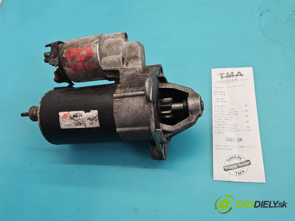 Audi A4 B5 1994-2001 1.8 20V 125 HP manual 92 kW 1781 cm3 5- štartér  (Štartér)