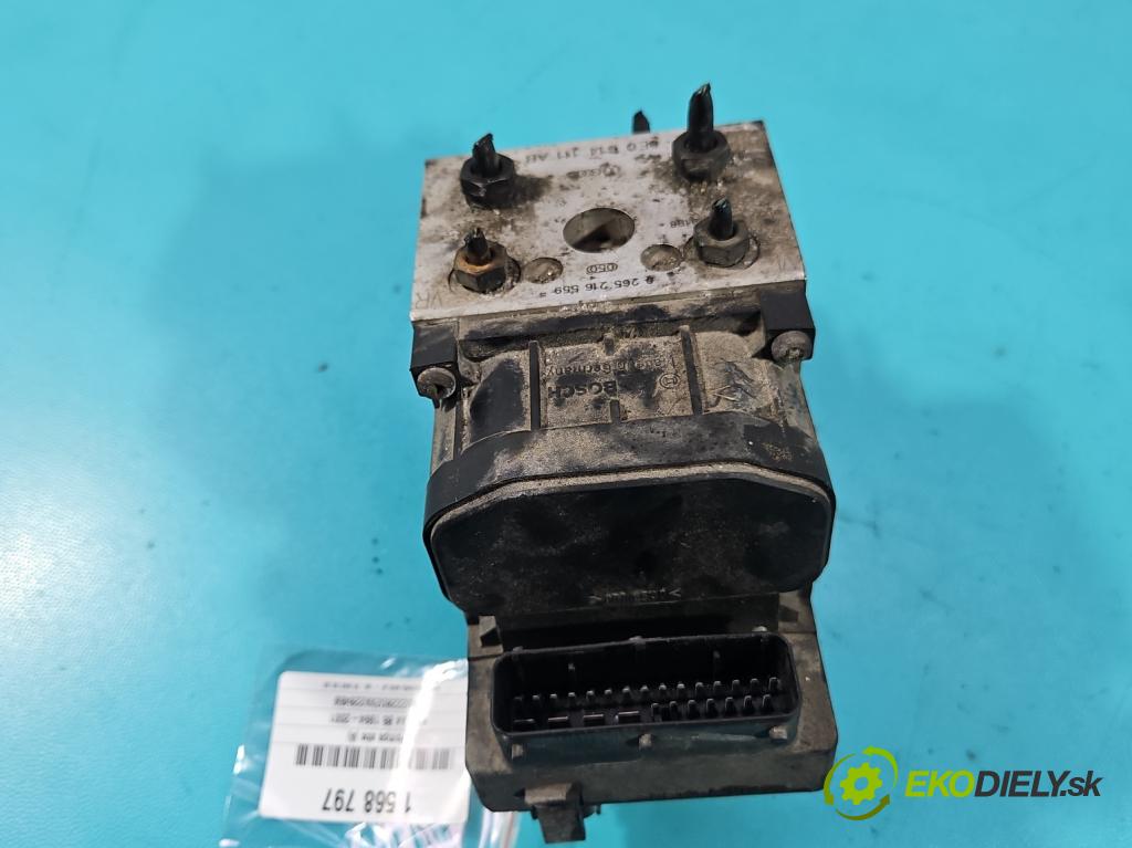 Audi A4 B5 1994-2001 1.8 20V 125 HP manual 92 kW 1781 cm3 5- čerpadlo abs 8E0614111AB (Pumpa ABS)