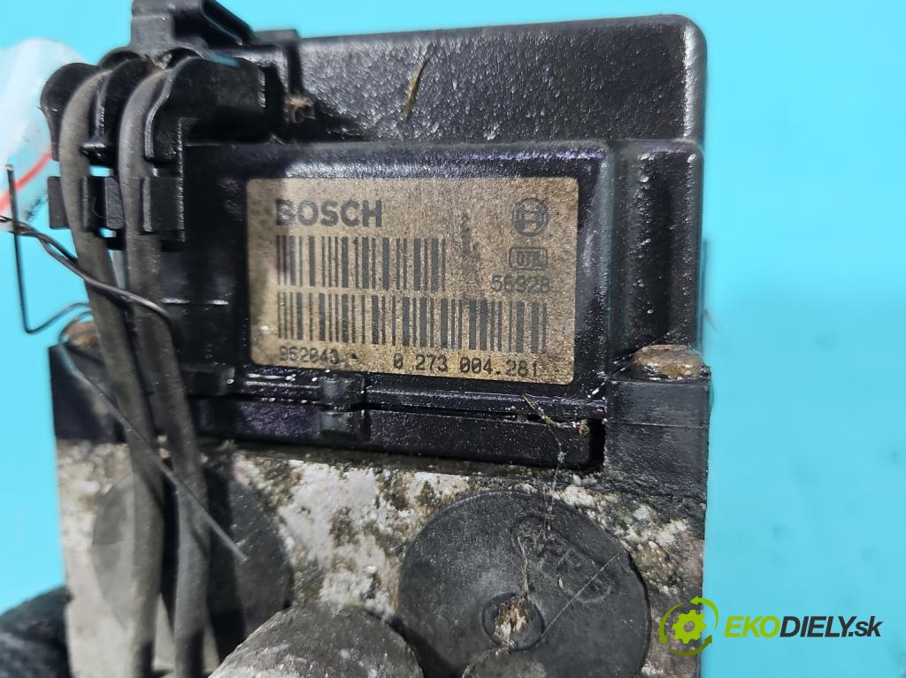 Audi A4 B5 1994-2001 1.8 20V 125 HP manual 92 kW 1781 cm3 5- čerpadlo abs 8E0614111AB (Pumpa ABS)