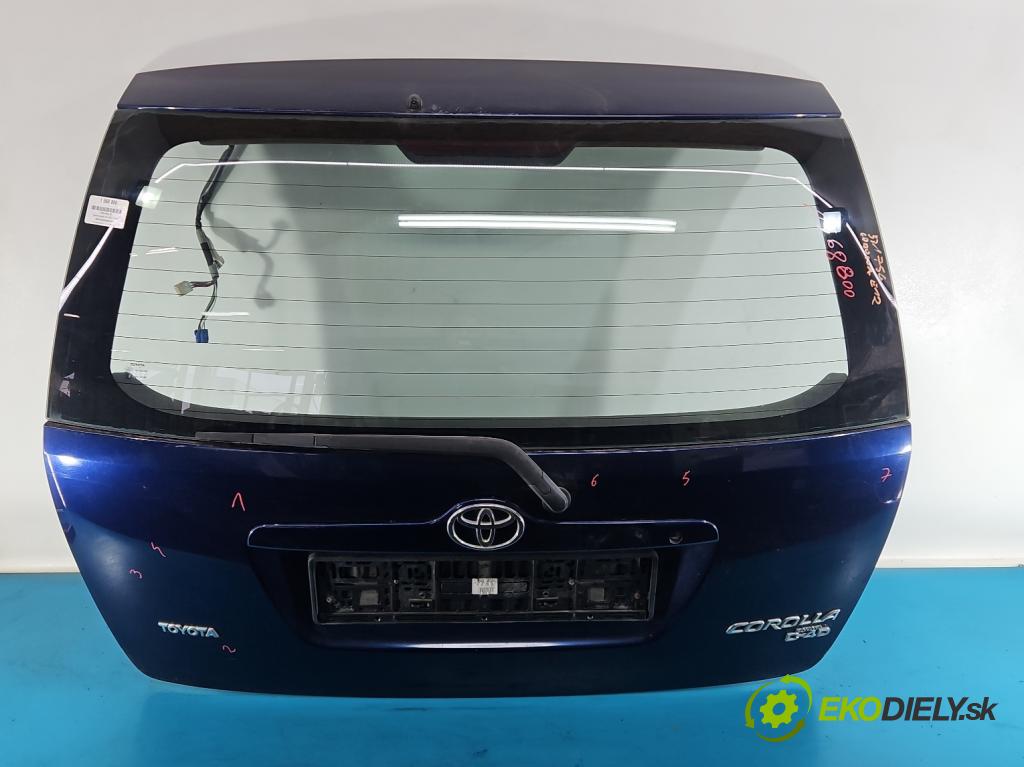 Toyota Corolla E12 2001-2009 2.0 D4D 116 hp manual 85 kW 1995 cm3 5- zadní kufrové dveře  (Zadní kapota (kufr))