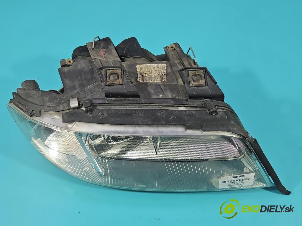 Audi A6 C5 1997-2004 2.4 V6 165 HP automatic 121 kW 2393 cm3 4- Reflektor: pravý  (Svetlo predné pravé)