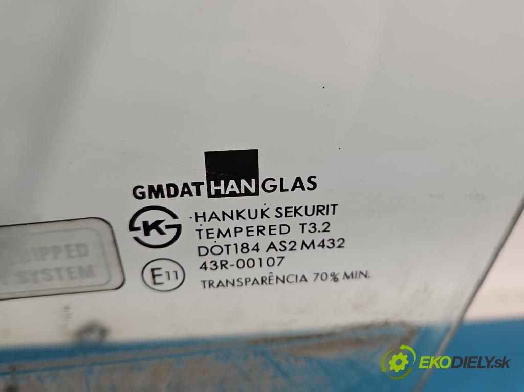 Chevrolet Aveo T250 2006-2011 1.2 8V 72 HP manual 53 kW 1150 cm3 4- sklo dvere predné ľavé