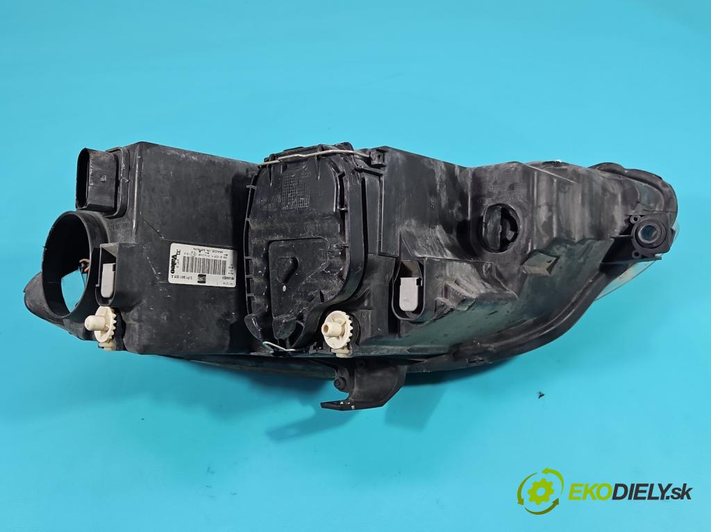 Seat Toledo III 2004-2009 2.0 tdi BKD 140 HP automatic 103 kW 1968 cm3 5- Reflektor: pravý 5P1941006A (Svetlo predné pravé)