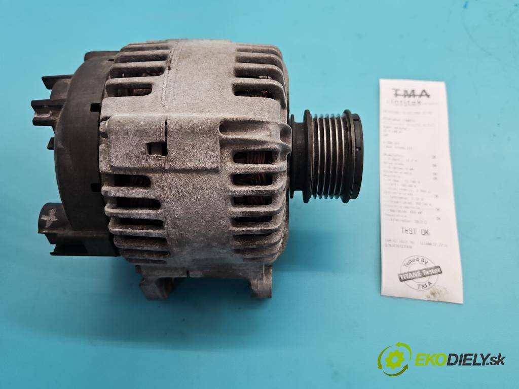 Seat Toledo III 2004-2009 2.0 tdi BKD 140 hp automatic 103 kW 1968 cm3 5- Alternator 06F903023C (Alternátor)
