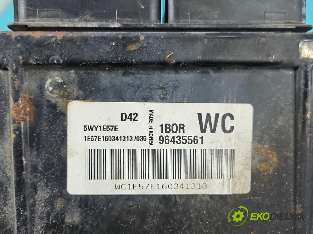 Chevrolet Aveo T250 2006-2011 1.2 8V 72 HP manual 53 kW 1150 cm3 4- riadiaca jednotka motora 96435561