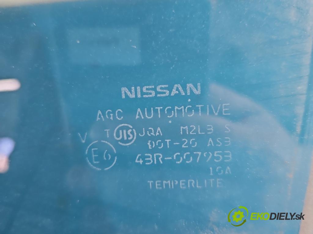 Nissan X-trail III T32 2013-2021 1.6 dci 131 hp automatic 96 kW 1598 cm3 5- sklo dveře zadní levé