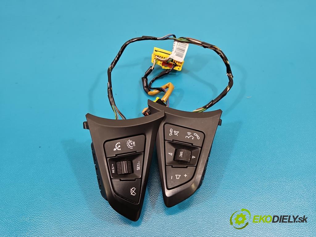 Opel Astra V  2015-2022 1.4 T 125 HP manual 92 kW 1399 cm3 5- prepínač multifunkční: řízení: 13470315 (Prepínacie páčky pod volantom)
