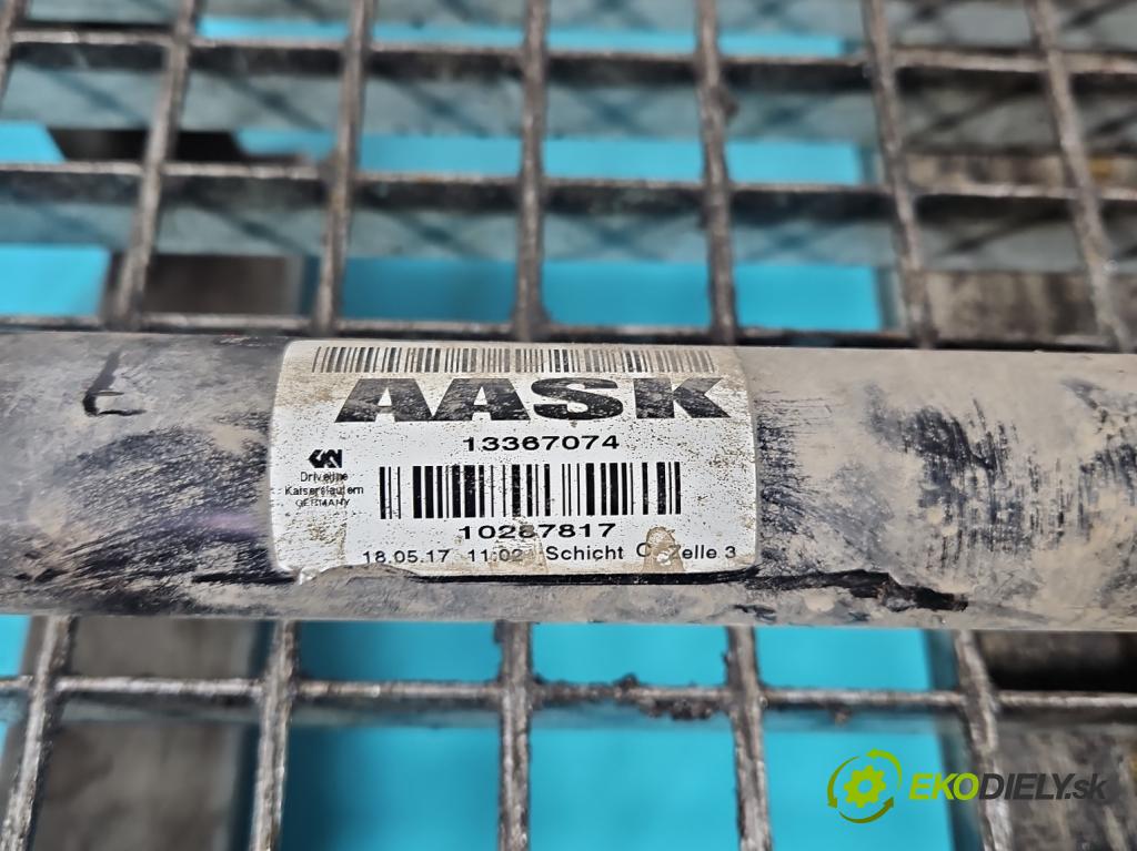 Opel Astra V  2015-2022 1.4 T 125 HP manual 92 kW 1399 cm3 5- poloos predné pravé 13367074