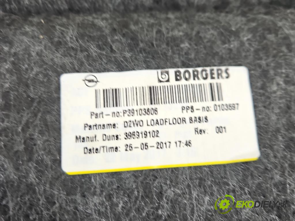 Opel Astra V 2015-2022 1.4 T 125 HP manual 92 kW 1399 cm3 5- koberec do auta kufra: 396919102