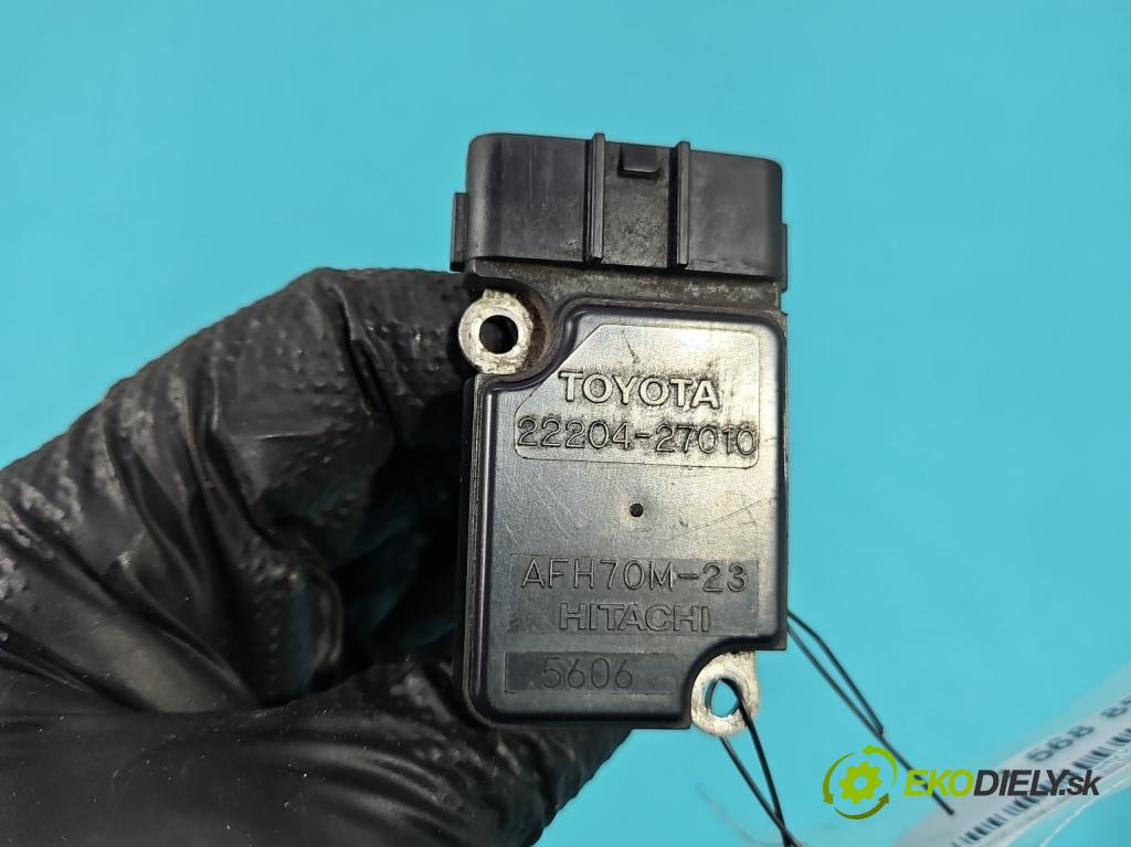 Toyota Corolla E12 2001-2009 2.0 D4D 116 HP manual 85 kW 1995 cm3 5- průtokoměr: 22204-27010 (Váha vzduchu)