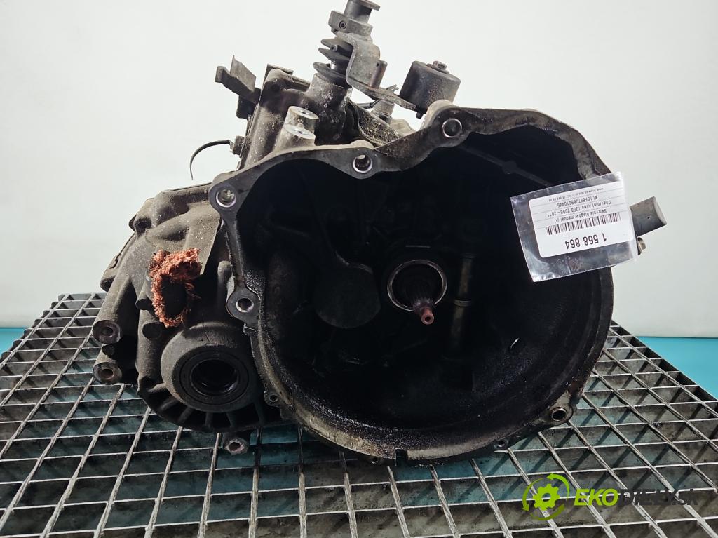 Chevrolet Aveo T250 2006-2011 1.2 8V 72 hp manual 53 kW 1150 cm3 4- převodovka stupňová manual T2