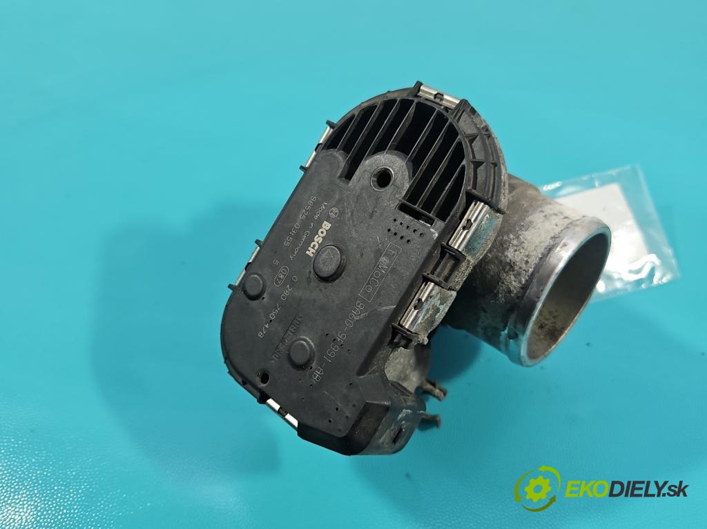 Ford Fiesta Mk7 2008-2017 1.2 16V 82 HP manual 60 kW 1242 cm3 5- klapka 8A6G-9F991-AB (Škrtiaca klapka)