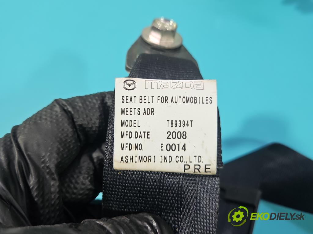 Mazda 2 II 2007-2014 1.3 16V 86 hp manual 63 kW 1349 cm3 3- stěna bezpečnost přední levý T89394T
