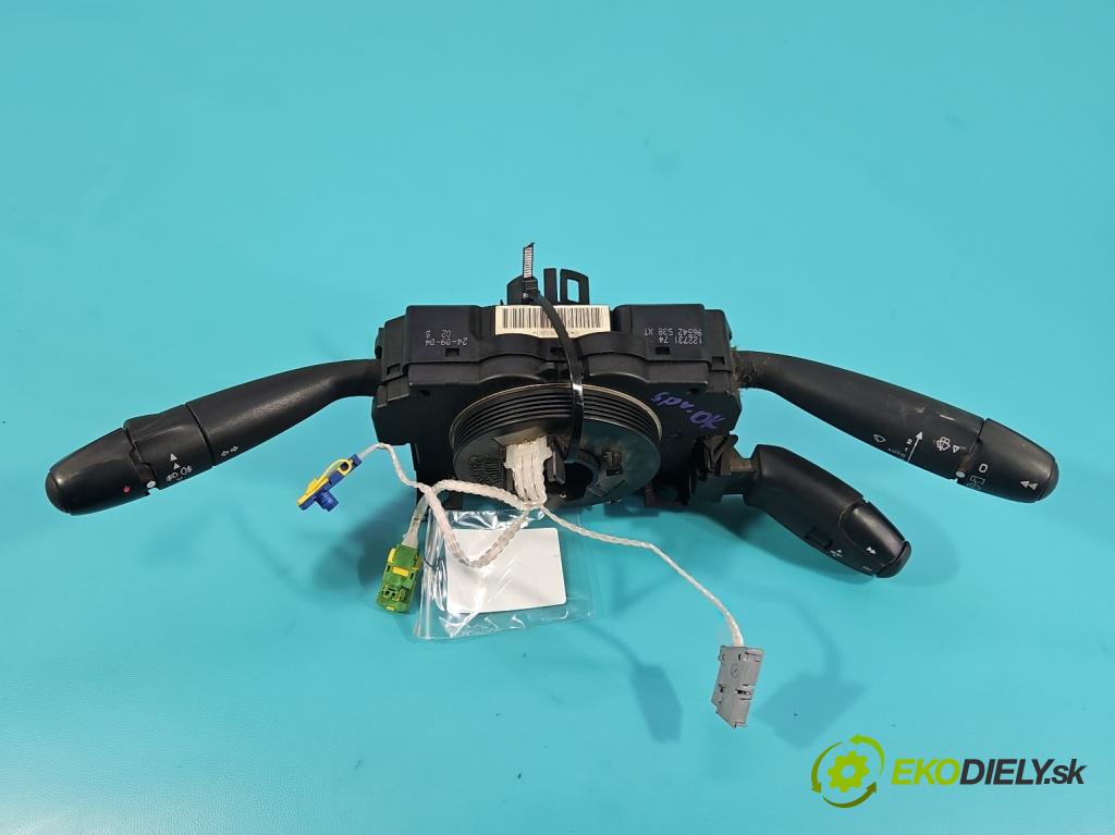 Citroen Xsara Picasso 2.0 hdi 90 HP manual 66 kW 1997 cm3 5- prepínač komplex: 96542538XT (Prepínacie páčky pod volantom)