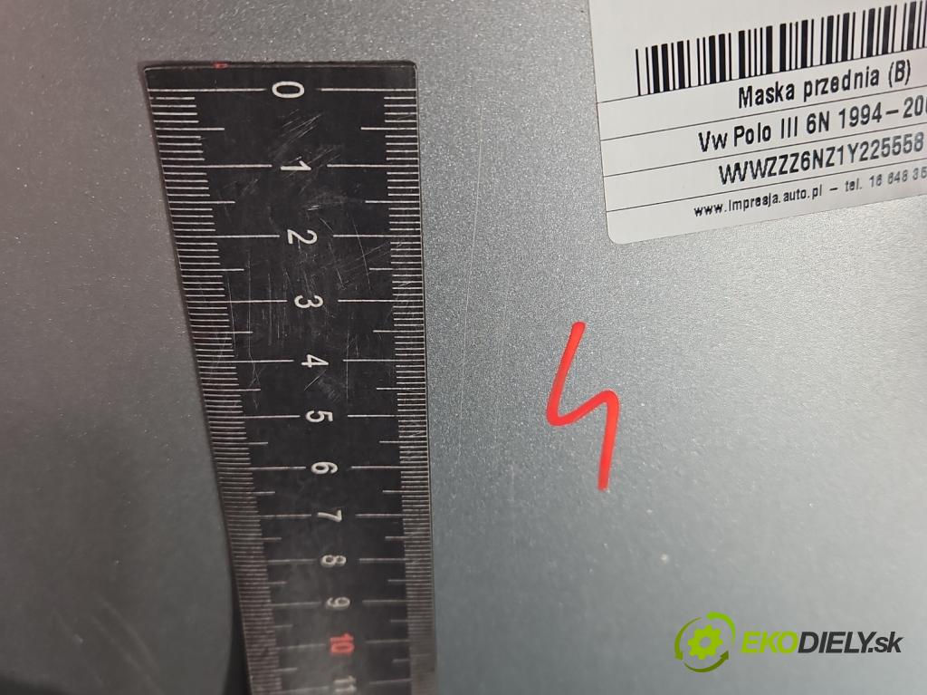 Vw Polo III 6N 1994-2001 1.0 mpi 50KM manual 37 kW 999 cm3 5- kapota přední