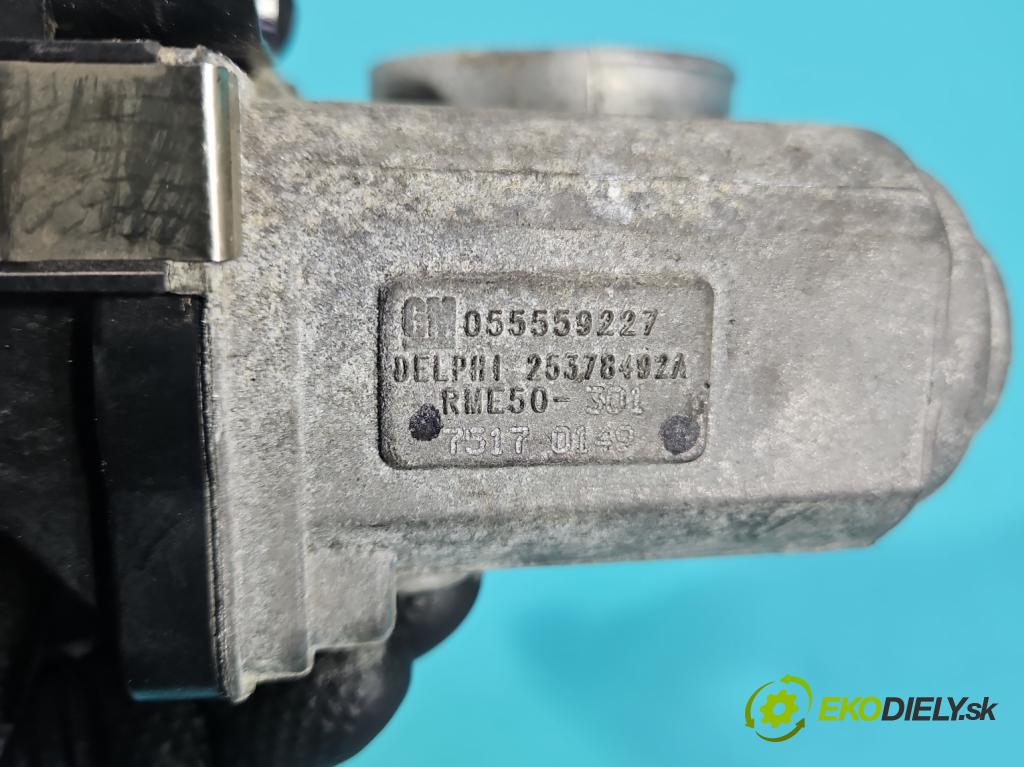 Opel Meriva A 2002-2010 1.6 16V 105 hp automatic 77 kW 1598 cm3 5- škrticí klapka 055559227 (Škrticí klapka)