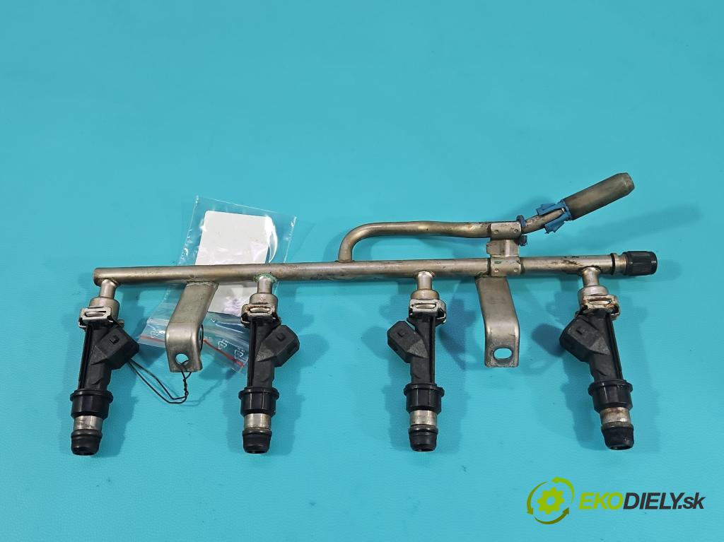 Opel Meriva A 2002-2010 1.6 16V 105 hp automatic 77 kW 1598 cm3 5- vstřikovač 25343299 (Vstřikovač paliva)