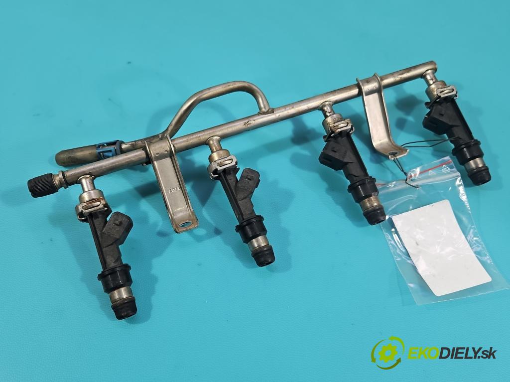 Opel Meriva A 2002-2010 1.6 16V 105 hp automatic 77 kW 1598 cm3 5- vstřikovač 25343299 (Vstřikovač paliva)