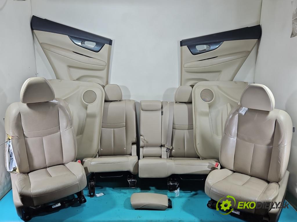 Nissan X-trail III T32 2013-2021 1.6 dci 131 HP automatic 96 kW 1598 cm3 5- sedačke: komplet