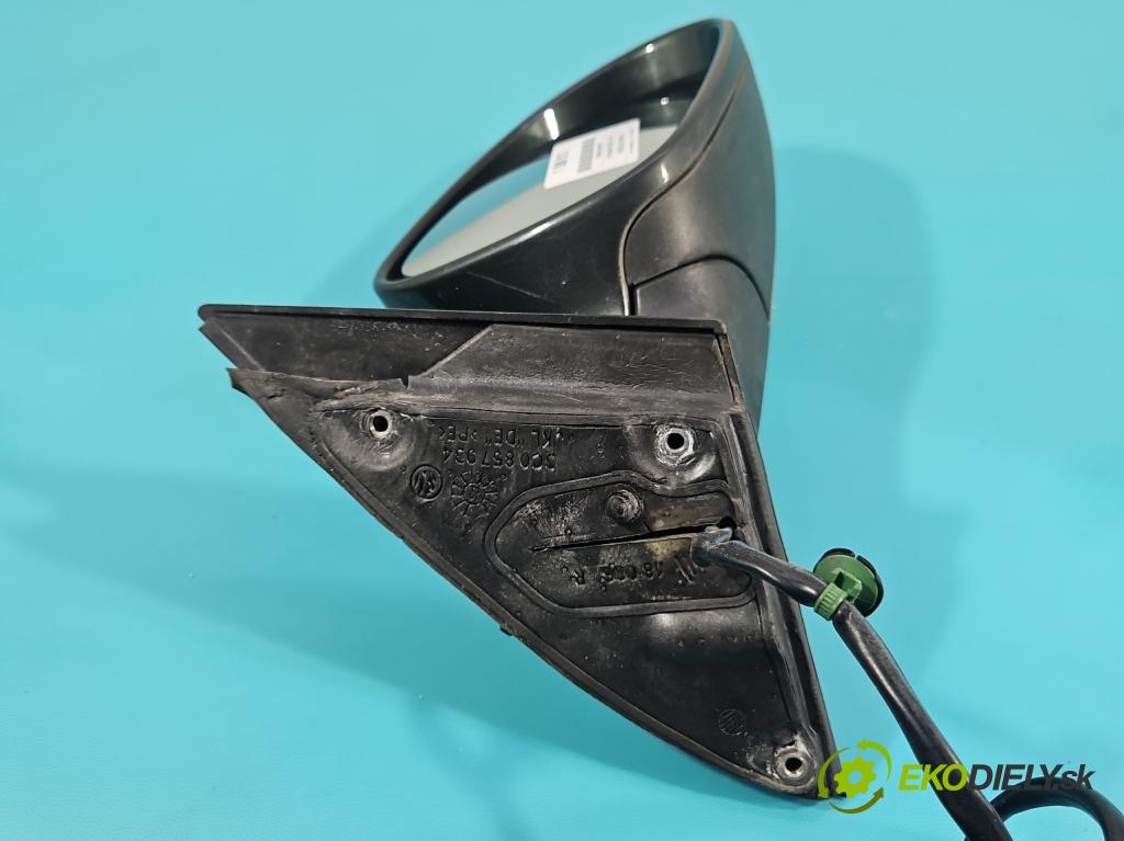 Vw Passat B6 2005-2010 1.6 8V 102 HP manual 75 kW 1595 cm3 5- zrkadlo pravé  (Kľučka dverí ostatné)