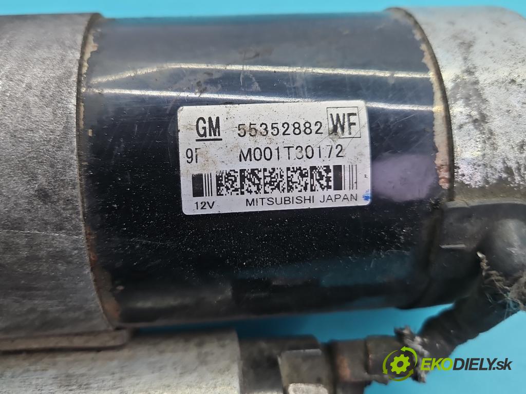 Opel Insignia A 2008-2017 2.0 cdti 131 hp manual 96 kW 1956 cm3 5- startér: 55352882 (Startér)