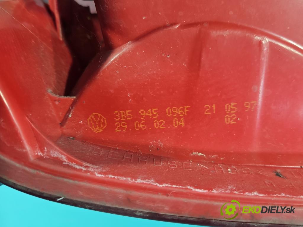 Vw Passat B5 1995-2005 1.6 8V 101 HP manual 74 kW 1595 cm3 4- svetlo / reflektor zadné pravé 3B5945096F (Kľučka dverí ostatné)