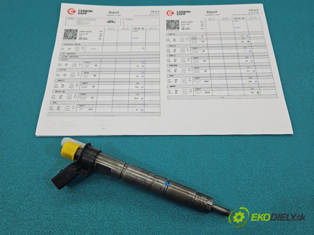Bmw X5 E70 2006-2013 3.0d 245KM automatic 180 kW 2993 cm3 5- vstrek 0445116024 (Vstrekovač paliva)