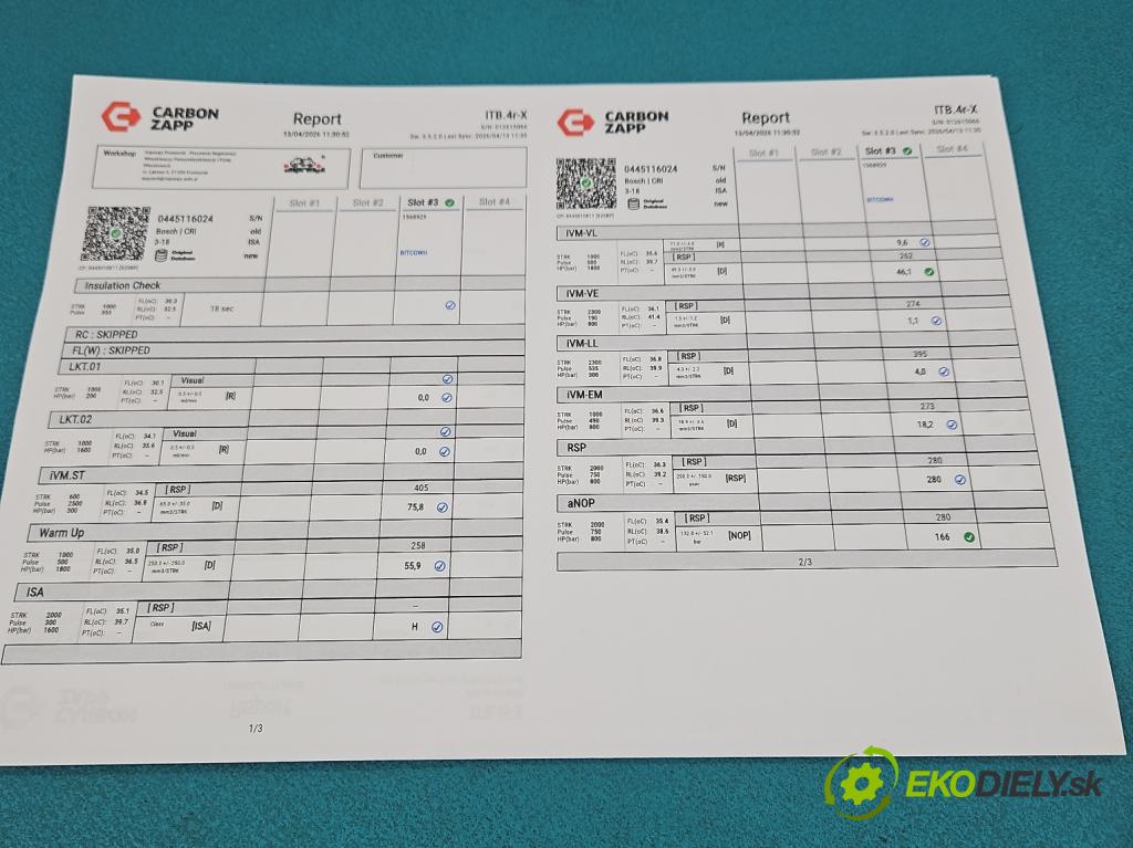 Bmw X5 E70 2006-2013 3.0d 245KM automatic 180 kW 2993 cm3 5- vstrek 0445116024 (Vstrekovač paliva)
