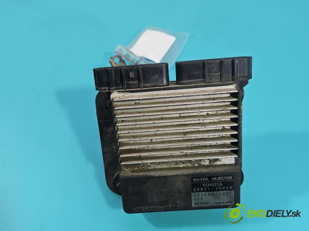 Toyota Corolla E12 2001-2009 2.0 D4D 116 hp manual 85 kW 1995 cm3 5- řídící jednotka 89871-20050