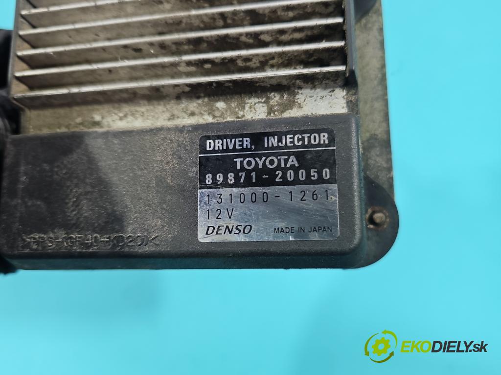 Toyota Corolla E12 2001-2009 2.0 D4D 116 hp manual 85 kW 1995 cm3 5- řídící jednotka 89871-20050
