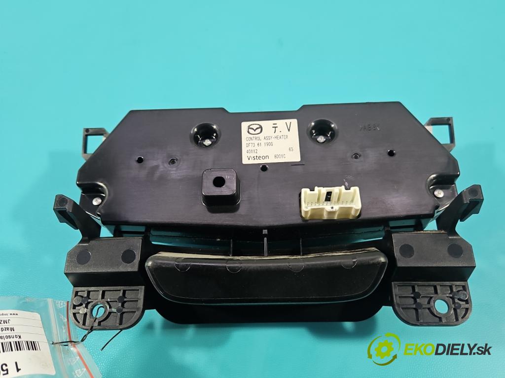 Mazda 2 II 2007-2014 1.3 16V 86 HP manual 63 kW 1349 cm3 3- panel kúrenia DF7361190G