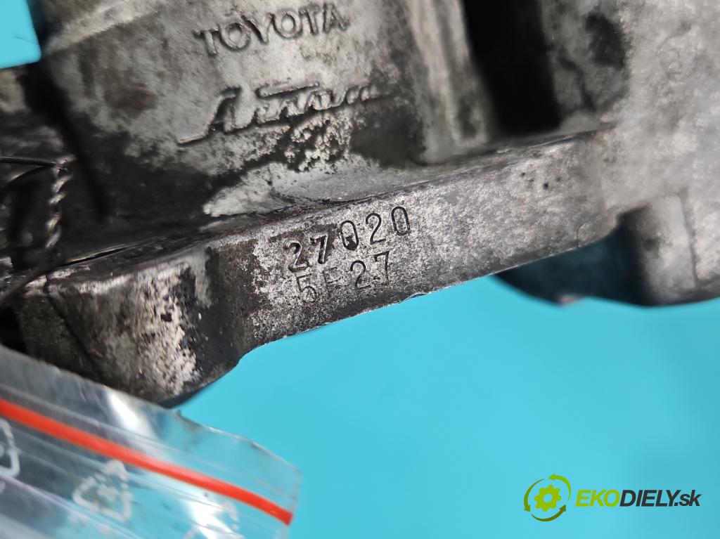 Toyota Corolla E12 2001-2009 2.0 D4D 116 HP manual 85 kW 1995 cm3 5- klapka  (Škrtiaca klapka)