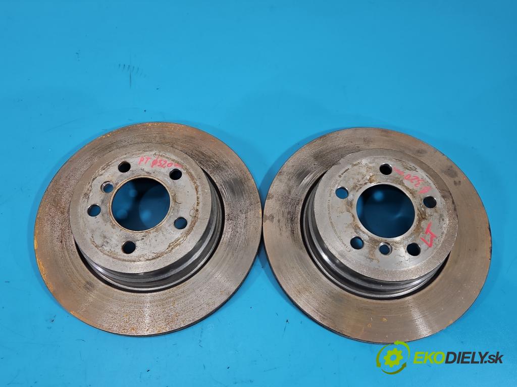 Bmw X5 E70 2006-2013 3.0d 245KM automatic 180 kW 2993 cm3 5- Štíty: brzdové zadné